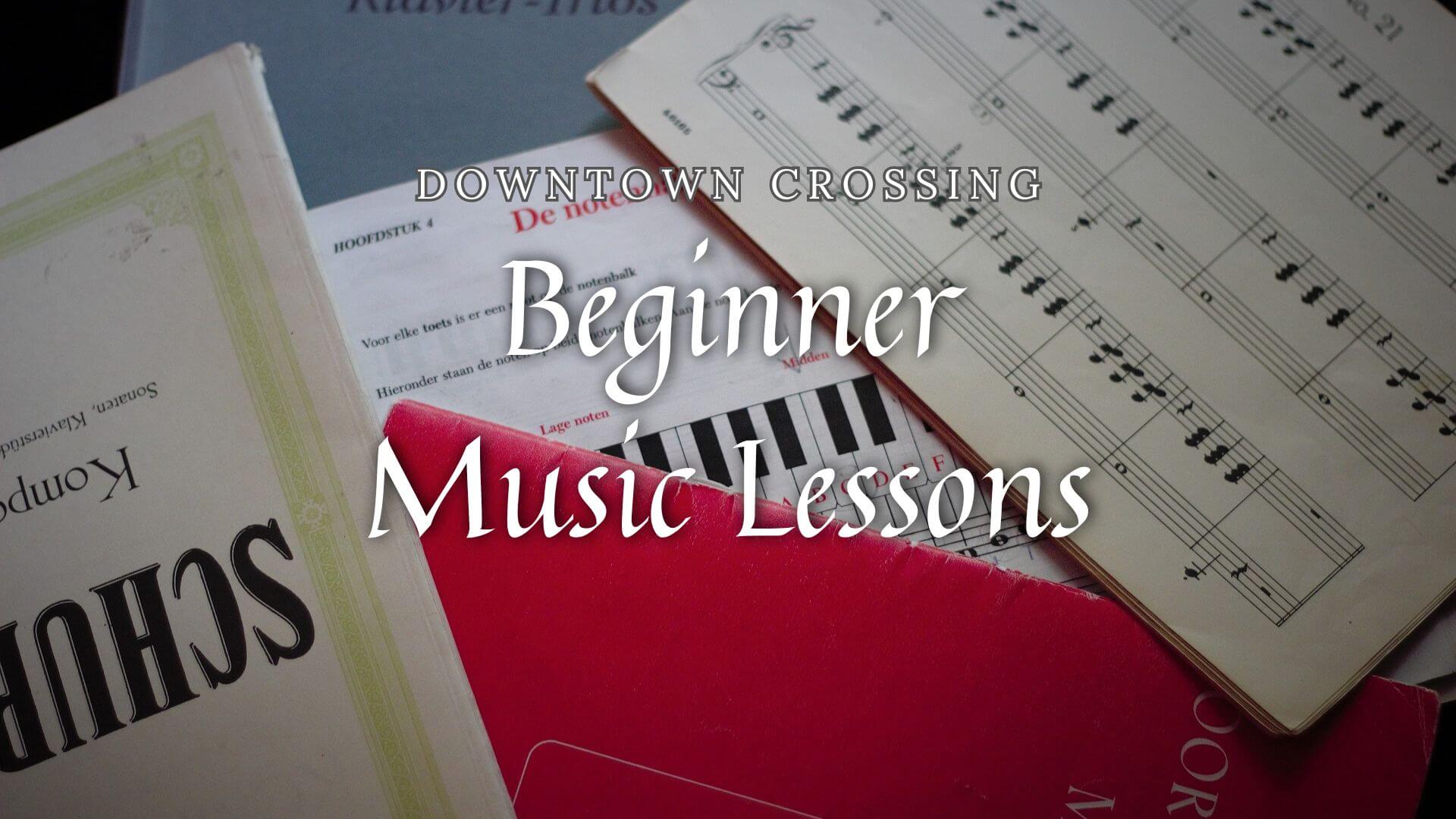 Music Classes for Beginners in Downtown Crossing, Massachusetts