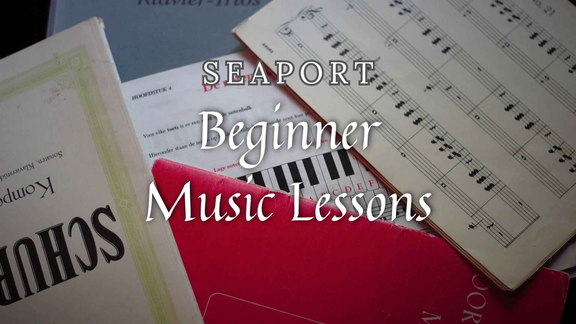 Beginner-Friendly Music Classes for Beginners in Seaport, Massachusetts